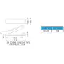 Flat Cable Clamp FCK-50