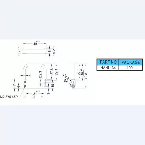 Handle HANU-34