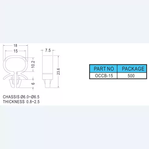 Wire holder OCCB-15