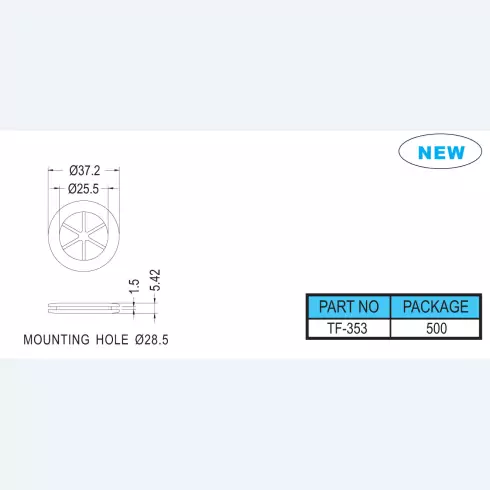 Rubber plug TF-353