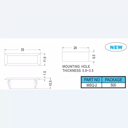 Hole plugs MSQ-2