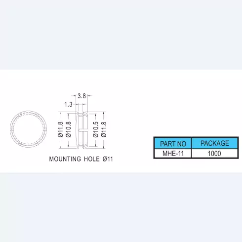 Hole plugs MHE