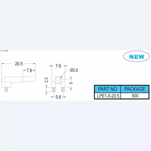 Light Pipe LPE1-5-20.5