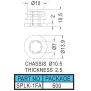 Loudspeaker buckle SPLK-1FB