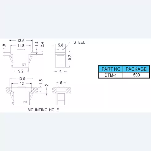 Magnet Door Lock DTM-1