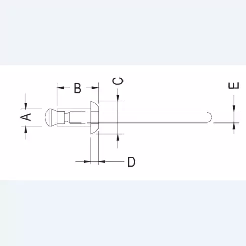 Mounting button CR32, CR40, CR48, CR56