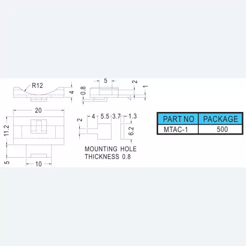 Mounting Tab MTAC-1
