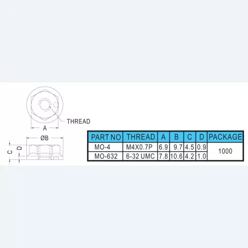 Nut MO-3