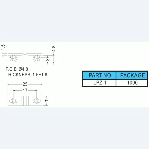 PCB Hinge LPZ1