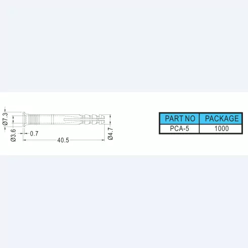 Plastic Conical Anchors PCA-5