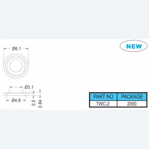 Round spacer TWC-2