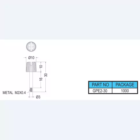 Screw GPE2-30