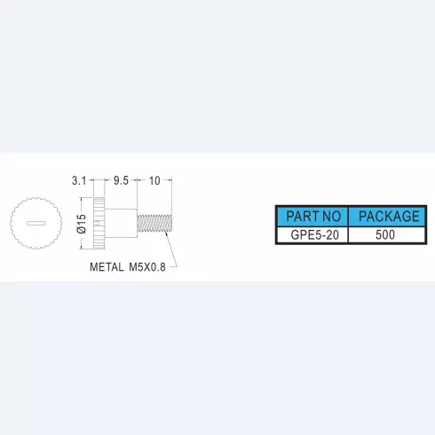 Screw GPE5-20