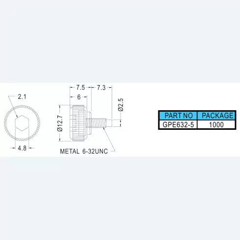 Screw GPE632-5