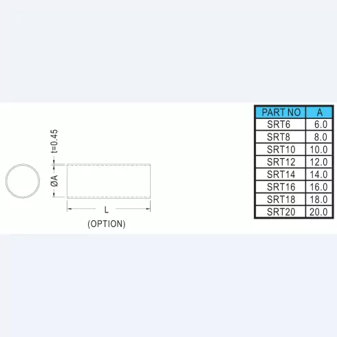 Silicon Insulator Tube SRT