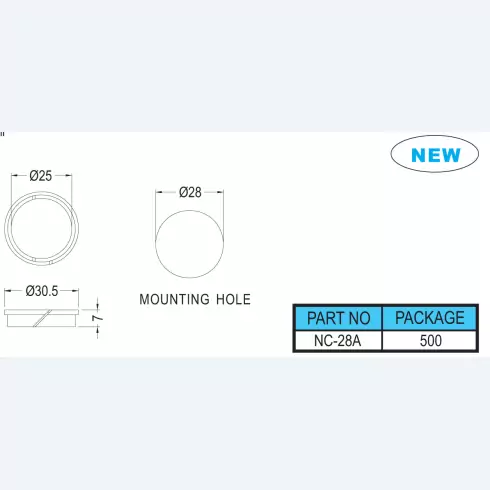Snap Bushing NC-2A