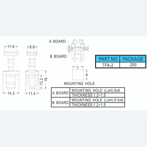 Snap Latch TFA-2