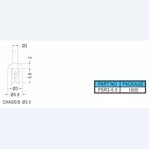 Snap Rivet PSR3-5.5