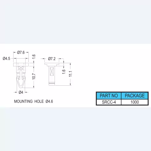 Snap Rivet SRCC-4