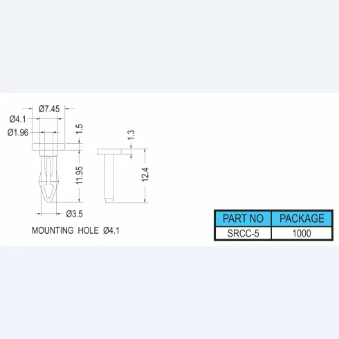Snap Rivet SRCC-5