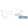 Square snap Bushing SQJ-1