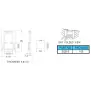 Square snap bushing SQB-5