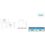 Square snap bushing SQK-1