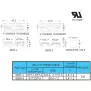 Square Strain Relief Bushing SB4F-4, SB5R-5