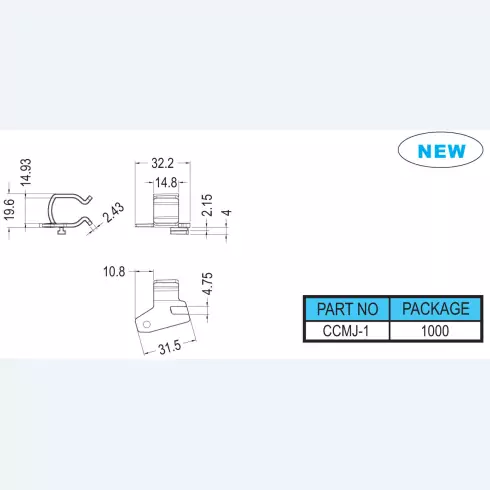 Strain relief bushing CCMJ-1