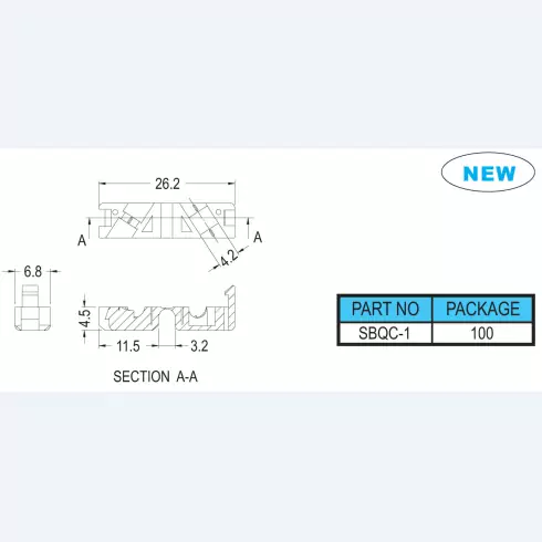 Strain relief bushing SBQC-1
