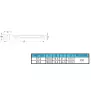Strap ties ST-2, ST-3