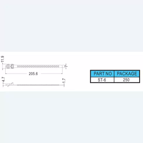 Strap ties ST-6