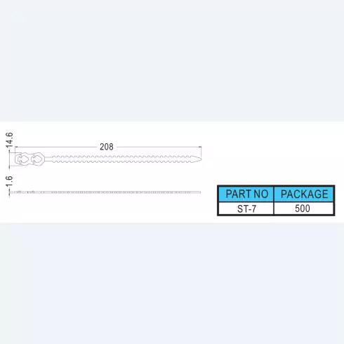 Strap ties ST-7