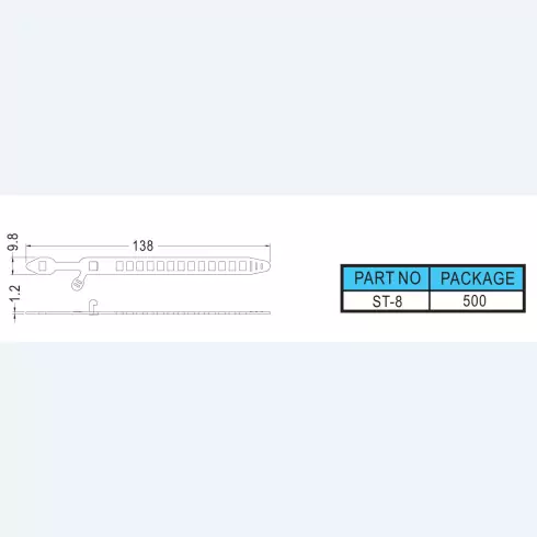 Strap ties ST-8