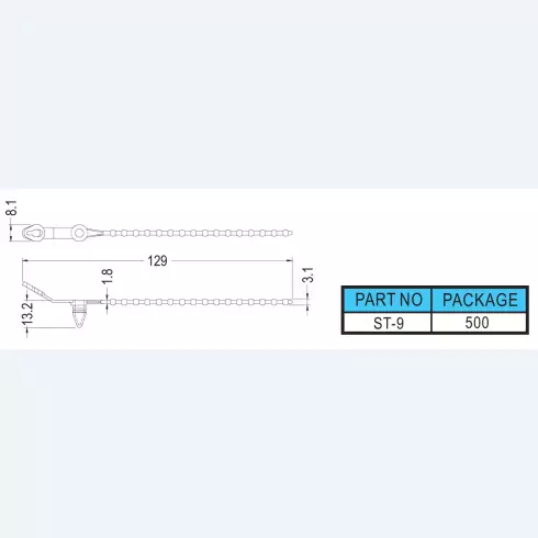 Strap ties ST-9