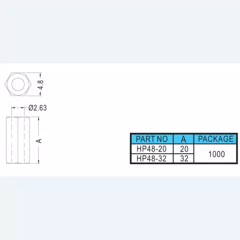 Support filete HP48