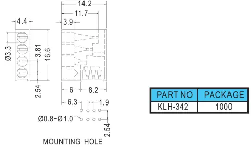 Support Led KLH-342