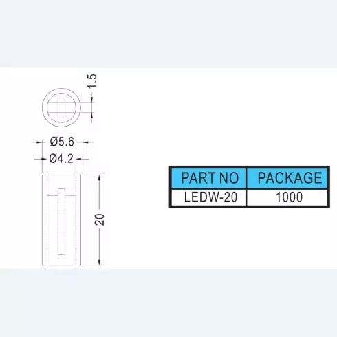 Support Led LEDW