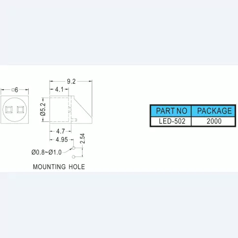 Support Led LED502