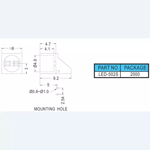 Supoprt Led LED502S