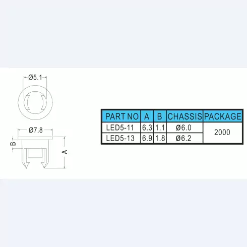 Support Led LED5-11