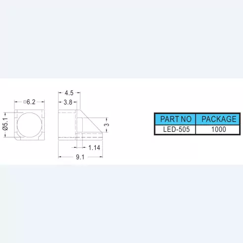 Support Led LED505