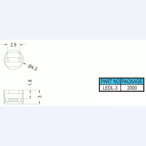 Support Led LEDL-3