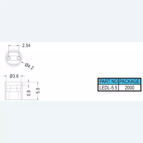 Support Led LEDL-5.5