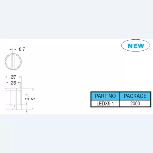 Support Led LEDX5-1