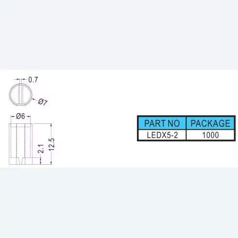 Support Led LEDX5-2