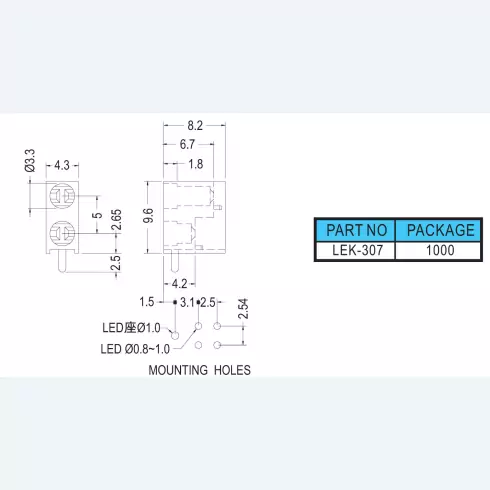 Support Led LEK-307