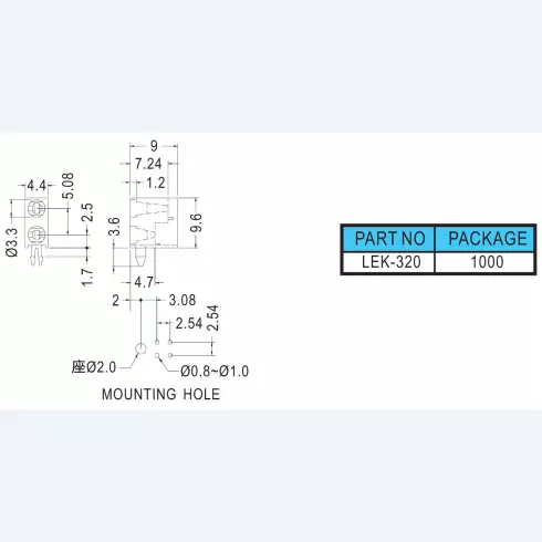 Support Led LEK-320