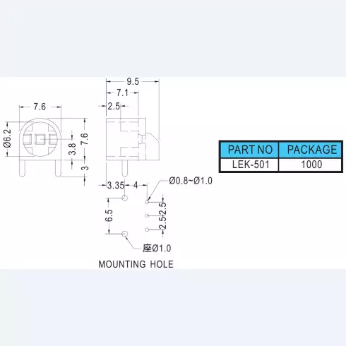 Support Led LEK-501