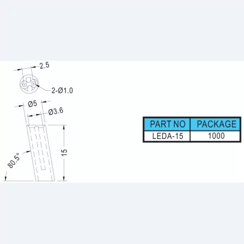 Support Led LEDA-15